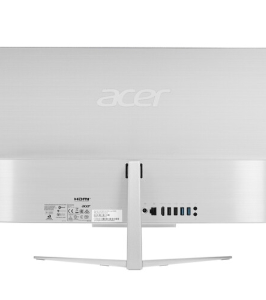 Моноблок Acer Aspire S24B-GLNL 23.8' Full HD Core Ultra 5 226V (2.1) 16Gb SSD512Gb Arc graphics Eshell GbitEth WiFi BT 90W клавиатура мышь Cam белый 1920x1080