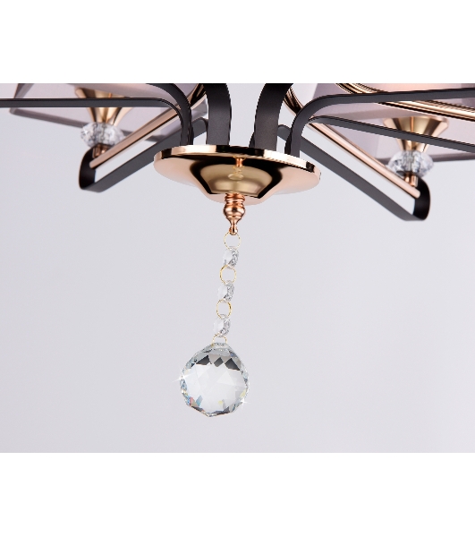 Светильник Ambrella light TR4618/8 CF/FGD кофе/золото E27/8 max 40W D760*810