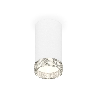 Светильник Ambrella Light XS8161010 SWH/CL белый песок/прозрачный GX53 (C8161, N8480)