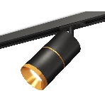 Светильник Ambrella light XT7402030 SBK/PYG черный песок/золото желтое полированное MR16 GU5.3, фото4