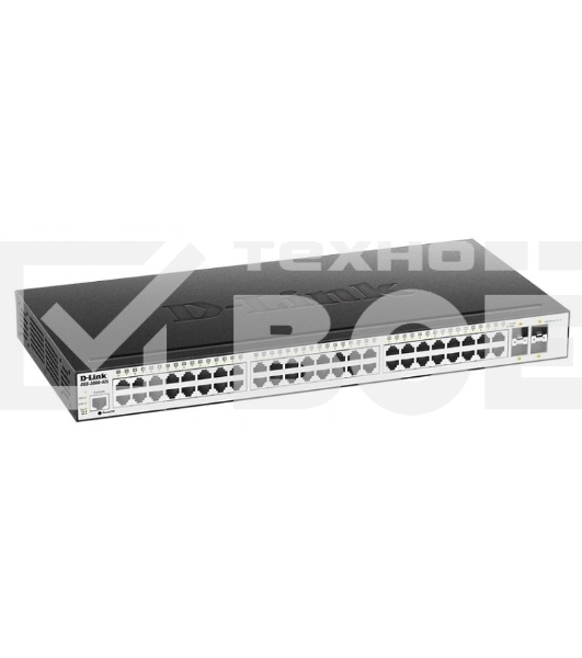 Коммутатор D-Link DGS-3000-52L/B1A 48G 4SFP управляемый