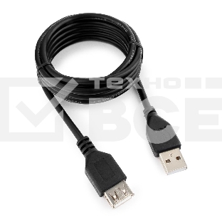 Кабель Gembird PRO CCP-USB2-AMAF-6 USB 2.0 кабель удлинительный 1.8м AM/AF  позол. контакты, пакет 