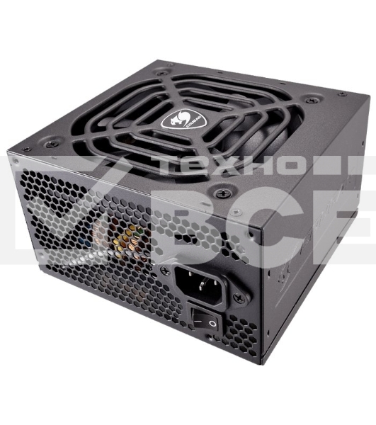 Блок питания Cougar CGR BS-500R, 500Вт BULK, 80 Plus Bronze, 120мм, черный