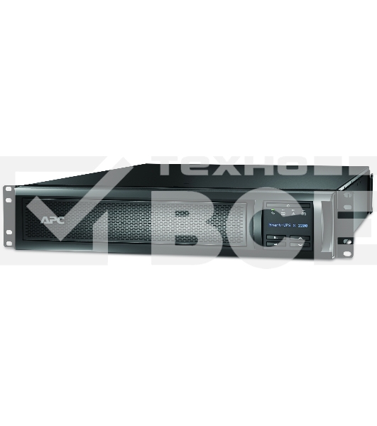Источник бесперебойного питания APC Smart-UPS X SMX2200RMHV2U 1980Вт 2200ВА черный