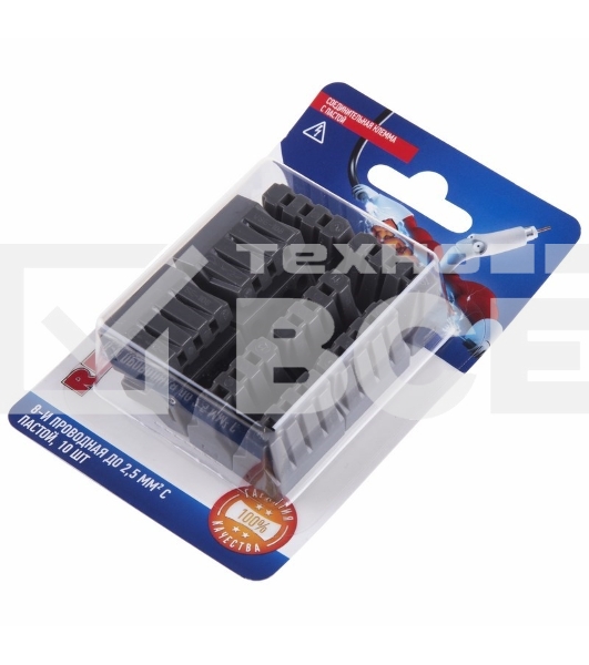 Соединительная клемма с пастой, 8-и проводная до 2,5 мм², (10шт.) Rexant