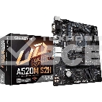 Материнская плата Gigabyte A520M S2H, AM4, AMD A520, 2xDDR4, 4xSATA, 1xM.2, 1xPCIe 3.0 x16, 2xPCIe x1, 1xHDMI, 1xDVI-D, 1xVGA, 1x 1Gb LAN, 4xUSB-A 3.2 Gen 1, 2xUSB-A 2.0, 3x3.5 мм, 7.1, mATX, фото8