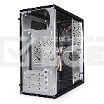 Компьютерный корпус Exegate EX284027RUS Minitower BA-202 Black, mATX, <без БП>, 2*USB, Audio, фото6