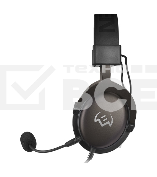 Игровые наушники SVEN AP-G999MV с микрофоном серый (50 мм, мини-джек (стерео) O 3,5 мм (4 pin))