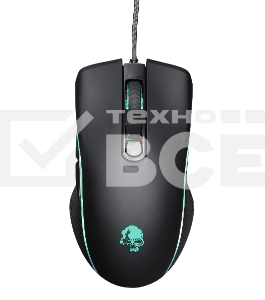 Мышь Oklick 708G MYSTERY черный оптическая (3200dpi) USB (7but)
