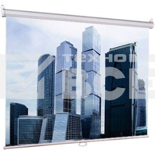 Настенный экран Lumien Eco Picture 206х274см (рабочая область 198х266 см) Matte White прямоуголный корпус, возможность потолочн./настенного крепления, уровень в комплекте, 4:3