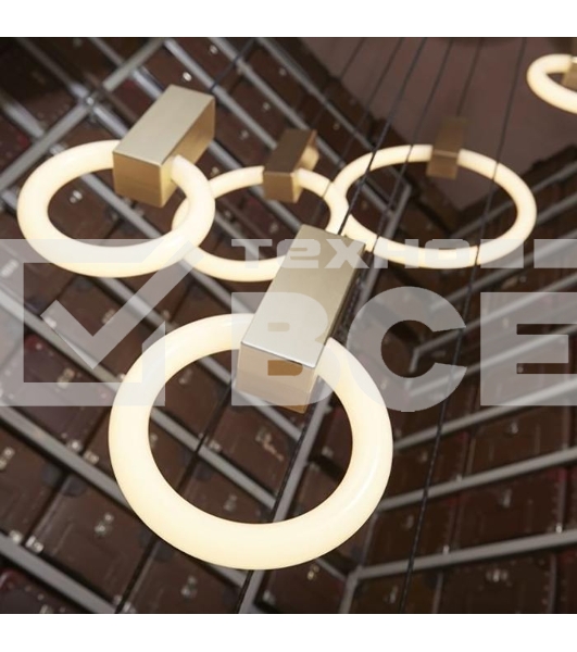 Светильник подвесной Halo Gold, 40 см