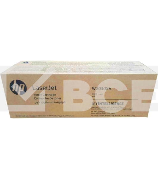 Картридж лазерный Cartridge HP 415X для LJ Pro M454/MFP M479/M480f, черный (7 500 стр.) (желтая упаковка)