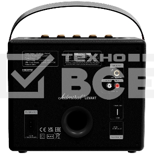 Портативная акустика Admiral LEVANT 60W/BT 5.0/AUX/USB/Microphone/6600Ma/Black