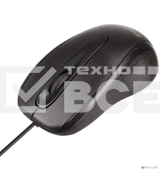 Мышь проводная ExeGate Professional Standard SH-9026 черный, 1000 dpi, USB, кнопки - 3