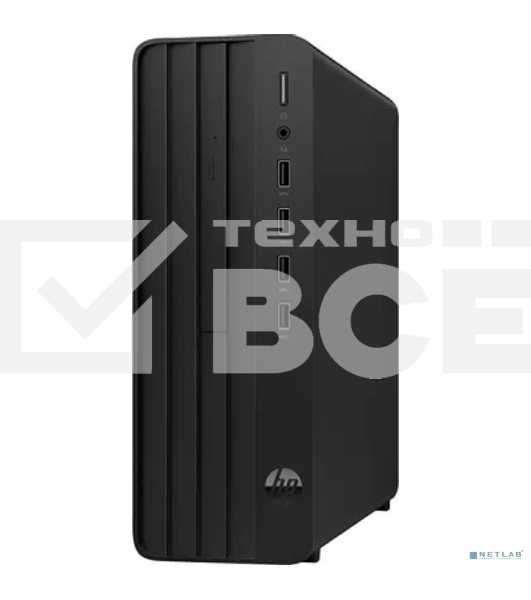 Компьютер HP 290 G9 SFF i5 13400 (2.5) 8Gb SSD512Gb UHDG 730 Free DOS 3.0 GbitEth 180W kb мышь клавиатура черный (8T2G6ES)