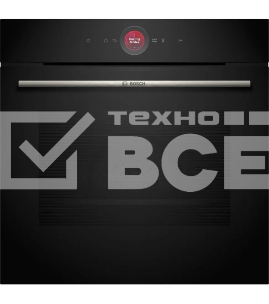 Духовой шкаф электрический Bosch HBG7341B1 черный