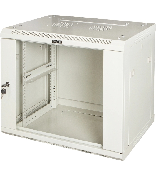 Шкаф настенный серии Pro, 9U 600x800, стеклянная дверь
