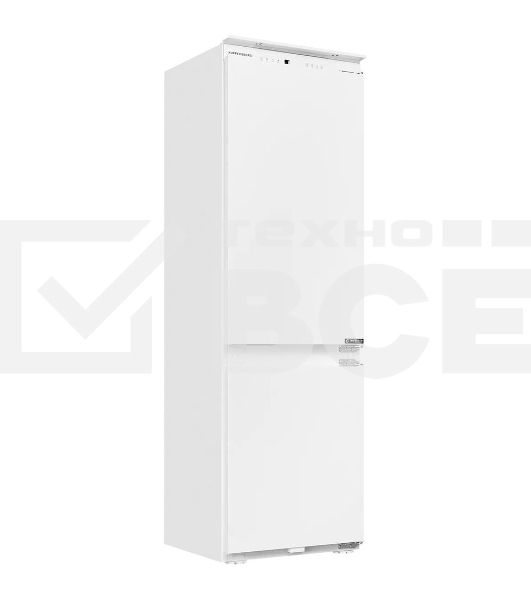Встраиваемый холодильник Kuppersberg RBN 1764, High-Tech, полезный объем 243 л, No Frost, супер заморозка, инверторный компрессор, электронное управление, энергоэффективность А+