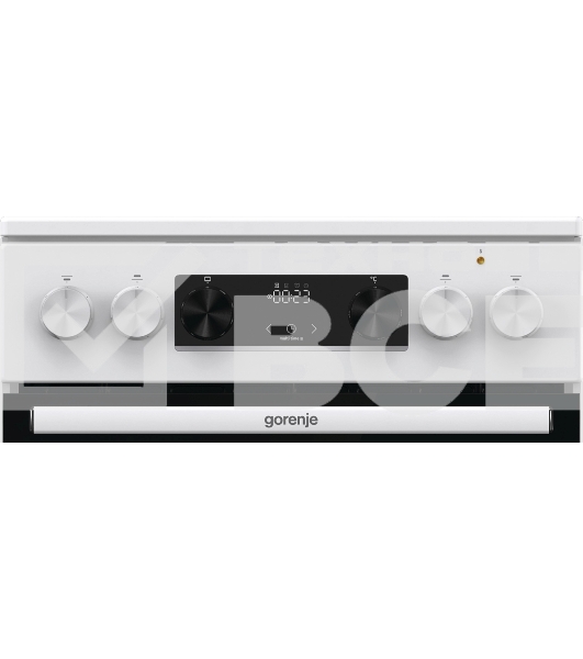 Плита электрическая Gorenje GEC5C42WG белый, конфорок 4 электрических, духовка 70 л, 50 см x 85 см x 59.4 см (без крышки)