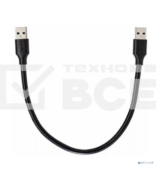 Кабель соединительный Telecom TUS715-0.3M USB3.0 Am-Am 0.3m Telecom (TUS715-0.3M)