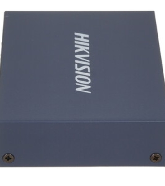 Коммутатор Hikvision DS-3E0505P-E/M, 4×1 Гбит/с PoE+ + 1×1 Гбит/с, неуправляемый