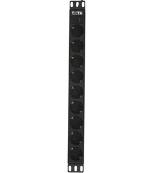 Управляемый блок распределения питания Lanmaster TWT-PDU19-16A9P-3.0 верт.размещ. 8xC13C13 базовые 10A C14