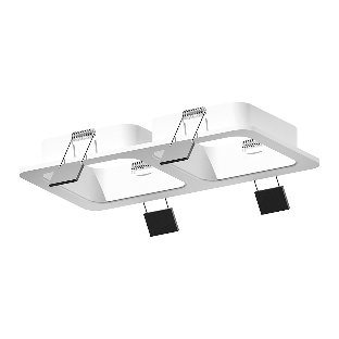 Корпус светильника C7905 SWH белый песок 180*90*H32mm MR16 GU5.3