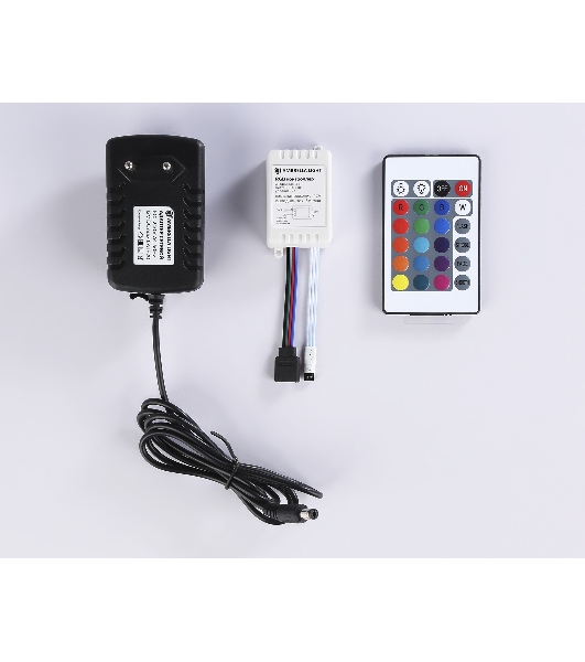 Комплект светодиодной ленты GS2502 5050 60Led/ 14.4W m/ 12V IP65 RGB/ 5000*10*2.87mm (4 конт.)