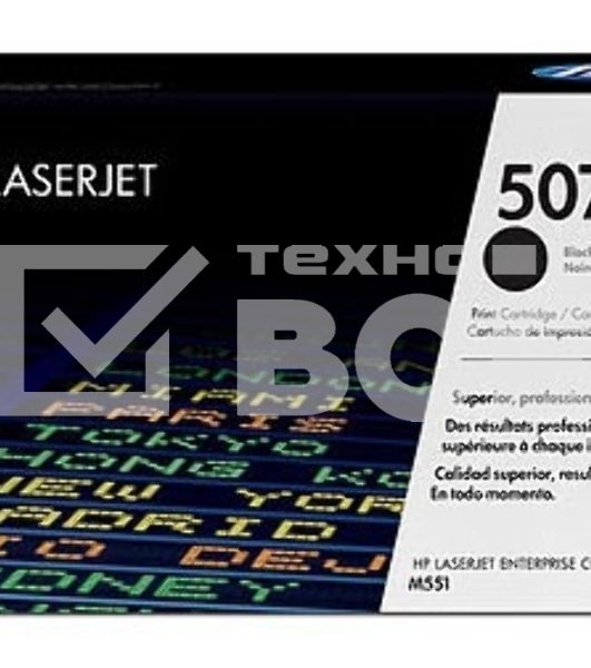 Картридж лазерный HP CE400A черный для CLJ M551 5500стр.
