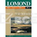 Фотобумага LOMOND Односторонняя Матовая, 120г/м2,A4 (21X29,7)/25л. для струйной печати, фото 1