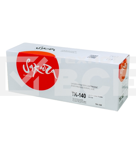 Картридж Sakura TK140/142/144 для Kyocera Mita FS-1100, черный, 4000 к