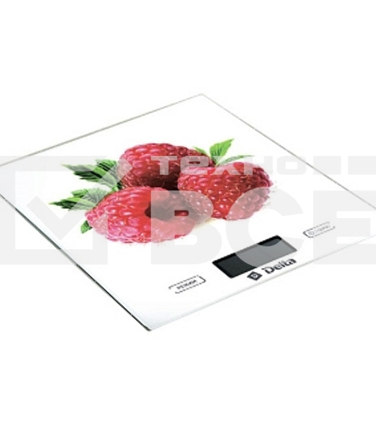 Весы кухонные Delta KCE-37 'Малина'