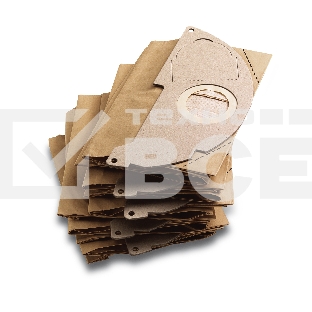 Мешок Karcher 69043220  бумажные фильтр-мешки 5 шт (а 2054/wd 2 200)
