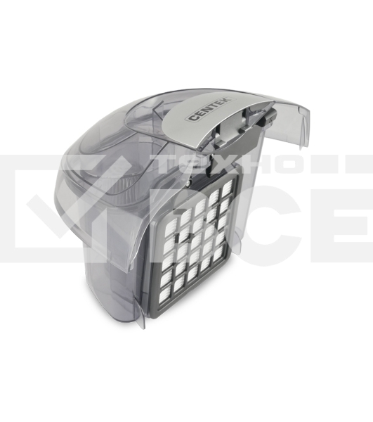 Пылесос Centek CT-2535 красный/черный, 350/2000 Вт, уборка сухая, пылесборник контейнер, 1,5 л