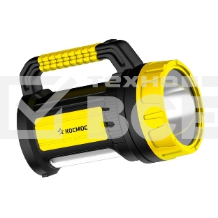 Фонарь светодиодный аккум. 5W LED 3 режима бок. панель 10Вт зарядное устройство 220/12В КОСМОС KOCAc2005W_Ex