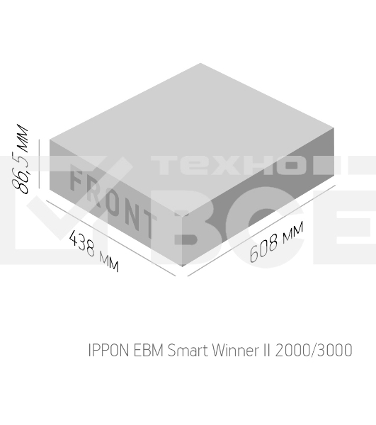 Батарея для Ippon Smart Winner II 2000/3000 BP 72В 14Ач