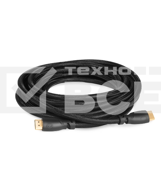 Кабель Greenconnect 1.5m HDMI версия 2.0, HDR 4:2:2, Ultra HD, 4K 60 fps 60Hz/5K*30Hz, 3D, AUDIO, 18.0 Гбит/с, 28/28 AWG, OD7.3mm, тройной экран, черный нейлон, GCR-HM811-1.5m Greenconnect Кабель 1.5m HDMI версия 2.0, HDR 4:2:2, Ultra HD, 4K 60 fps 60Hz/5