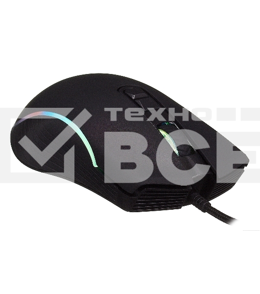 Мышь Oklick 708G MYSTERY черный оптическая (3200dpi) USB (7but)