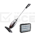 Паровая швабра Galaxy Line GL 6400, серебристый с черным, 1600 Вт, 0,6 л, 1 бар, регулятор мощности, время работы до 20 мин, макс. подача пара 35 г/мин, макс. температура нагрева 110°C, время нагрева до 30 с, индикатор работы и опустошения резервуара, аксессуары: мерный стакан, рамка для ковра, накладка из микрофибры, воронка, фото11