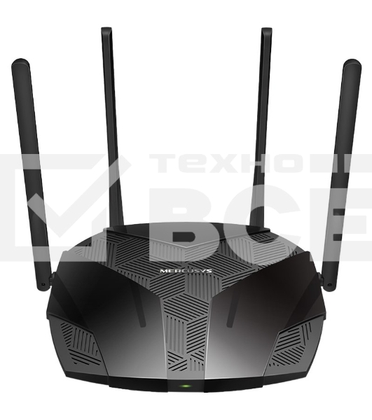 Роутер Mercusys MR70X AX1800 Dual-Band WiFi 6 Router, 574 Mbps at 2.4 GHz + 1201 Mbps at 5 GHz,4× Fixed External Antennas, 3× Gigabit LAN Ports, 1× Gigabit WAN Port, 1024-QAM, OFDMA, Router/Access Point Mode, MU-MIMO, WPA3, TWT, BSS Color