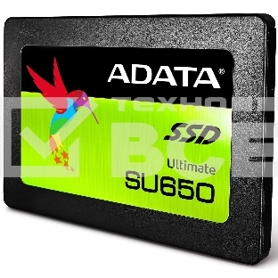 Накопитель SSD ADATA SU650, 512Gb, SATA III, 2.5