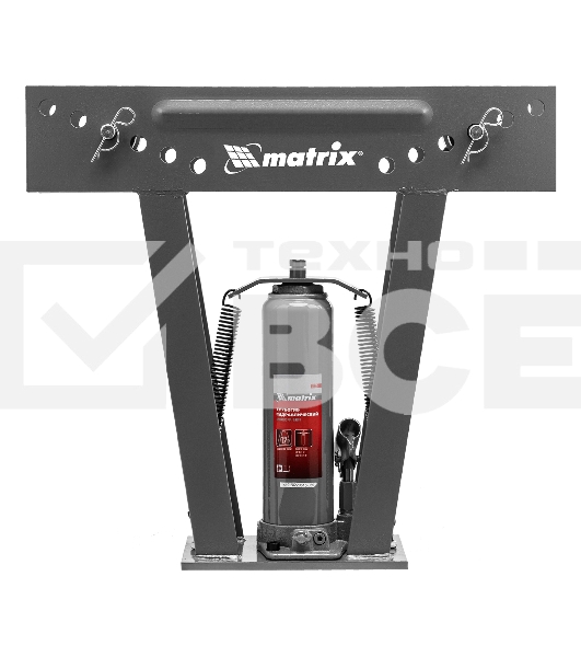 Трубогиб MATRIX 181335гидравлический 1/2''–2'' 12 т в комплекте с башмаками