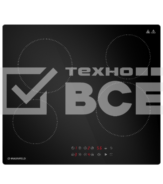 Электрическая варочная панель Maunfeld CVCE594STBK