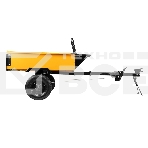 Прицеп для мотоблока TT-500, оцинк., груз. 500 кг, рег. сцепка, колеса 4.00-10, в упаковке Denzel, фото2