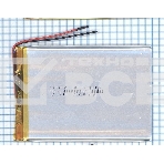 Аккумулятор Li-Pol (батарея) 3*70*105мм 2pin 3.7V/3500mAh, фото 1