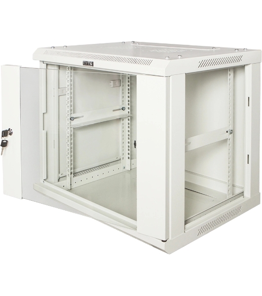 Шкаф настенный серии Pro, 9U 600x800, стеклянная дверь