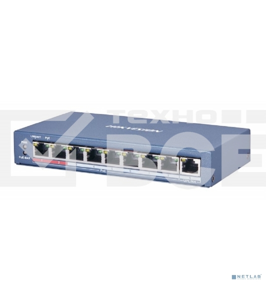 Коммутатор 9PORT 100M 8POE DS-3E0109P-E(C) HIKVISION