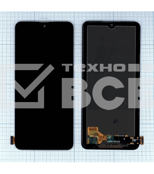 Дисплей для Xiaomi Poco X5 в сборе с тачскрином (TFT) черный