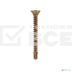 Саморез оконный KRANZ сверло, 3.9х35, желтый цинк, короб (500 шт./уп.), фото3
