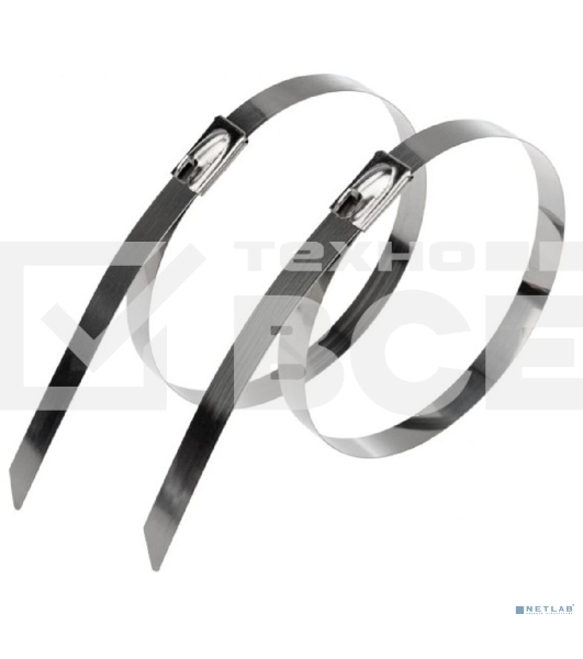 Хомут-стяжка стальной Rexant 152x4,6 мм, упаковка 100 шт.